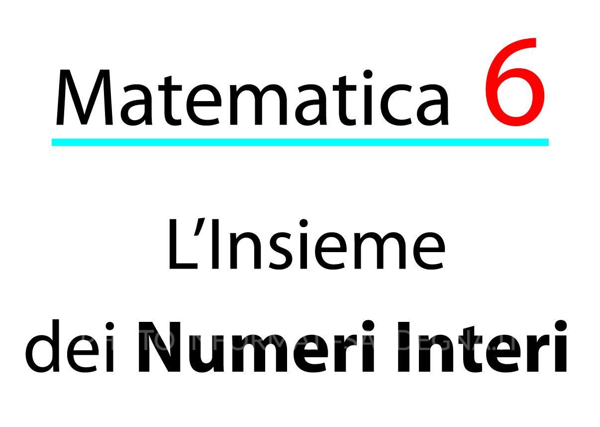 L Insieme Dei Numeri Interi Informati Sardegna