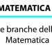 Le branche della matematica