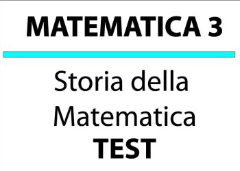 Storia della matematica, test