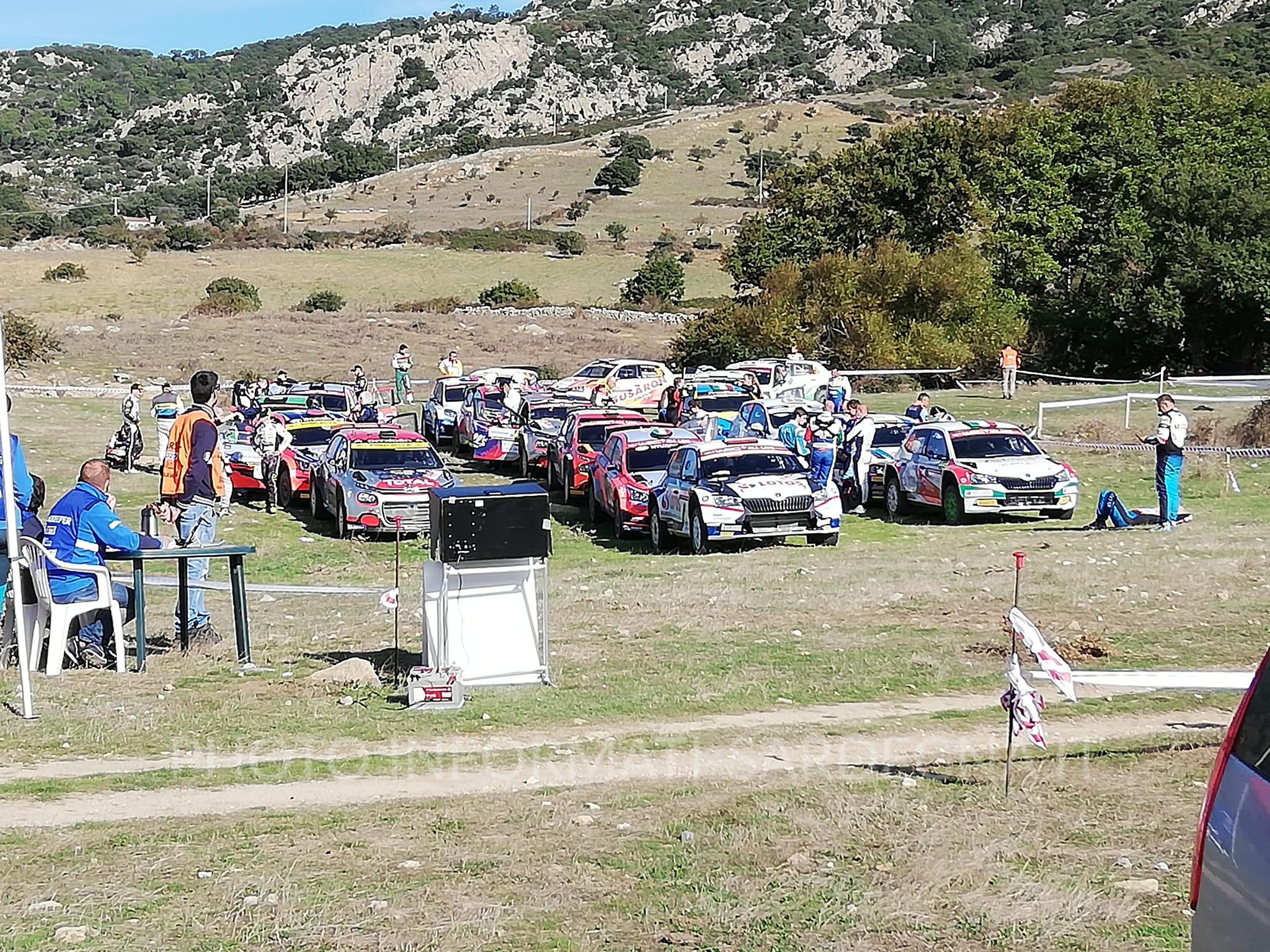 Sosta all'Agriturismo Lerno in occasione di una delle tappe più suggestive del Rally Italia Sardegna. Il WRC