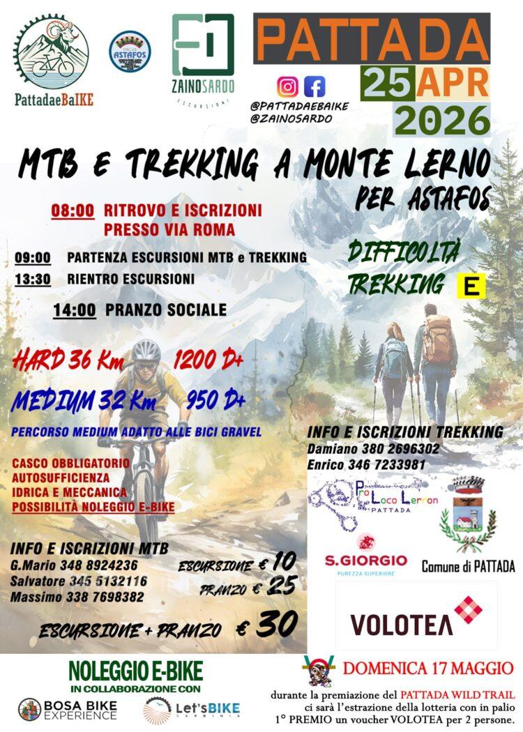Monte Lerno 25 Aprile 2026: MTB, Trekking e Buggy tra sport, natura e socialità
