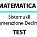 Sistema di numerazione decimale – Test