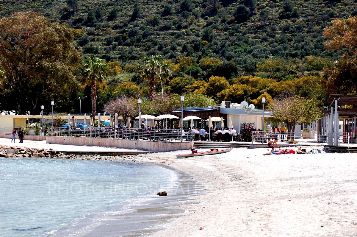 Il Poetto al confine con Marina Piccola