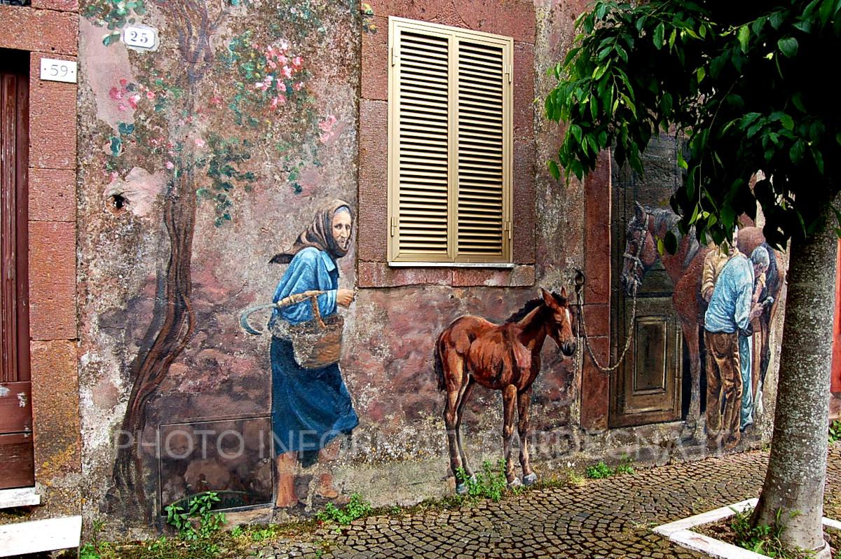 Tinnura. Murales