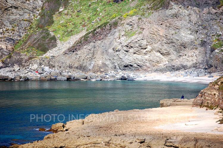 Paesaggio costiero. Argentiera