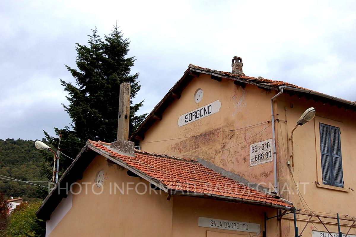 La stazione ferroviaria di Sorgono