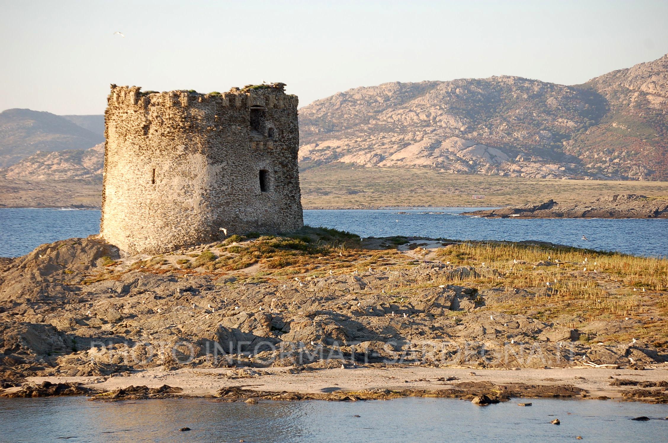 Torre costiera della Pelosa a Stintino 