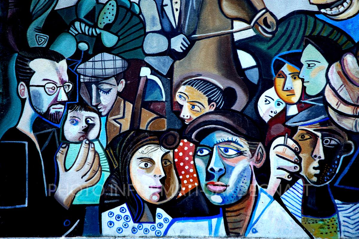 Denuncia sociale e politica attraverso la pittura muraria.