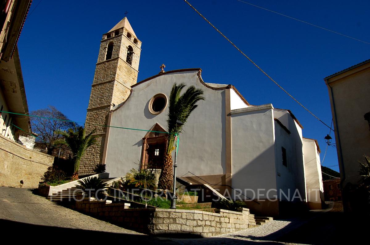 Olzai. Chiesa parrocchiale di San Giovanni Battista