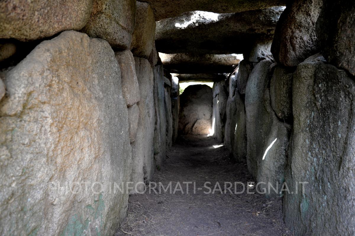 L'interno della tomba, Dorgali