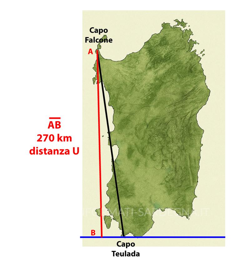 la scala su una carta nautica