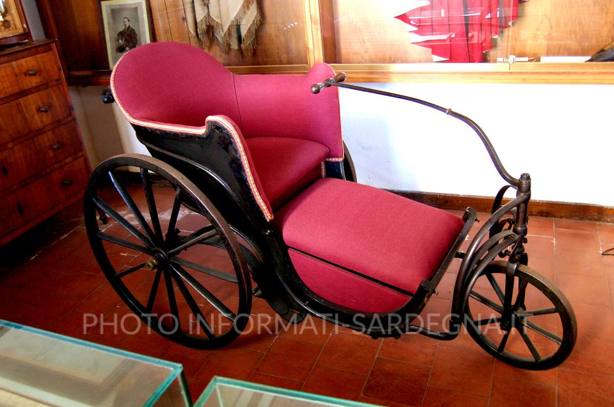 Carrozzina di Garibaldi al museo di Caprera