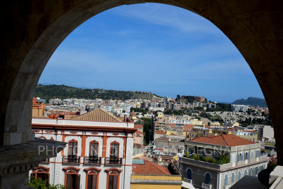 Cagliari vista dall'arco