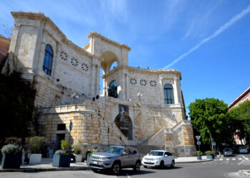 Bastione Sain Remy, la terrazza panoramica di Cagliari e punto d’ingresso al quartiere Castello