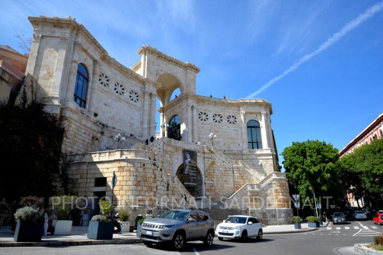 Bastione Sain Remy, la terrazza panoramica di Cagliari e punto d’ingresso al quartiere Castello