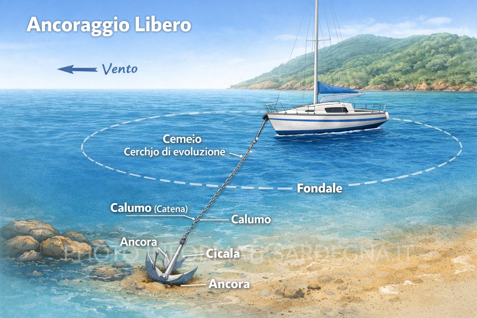 Ancoraggio libero