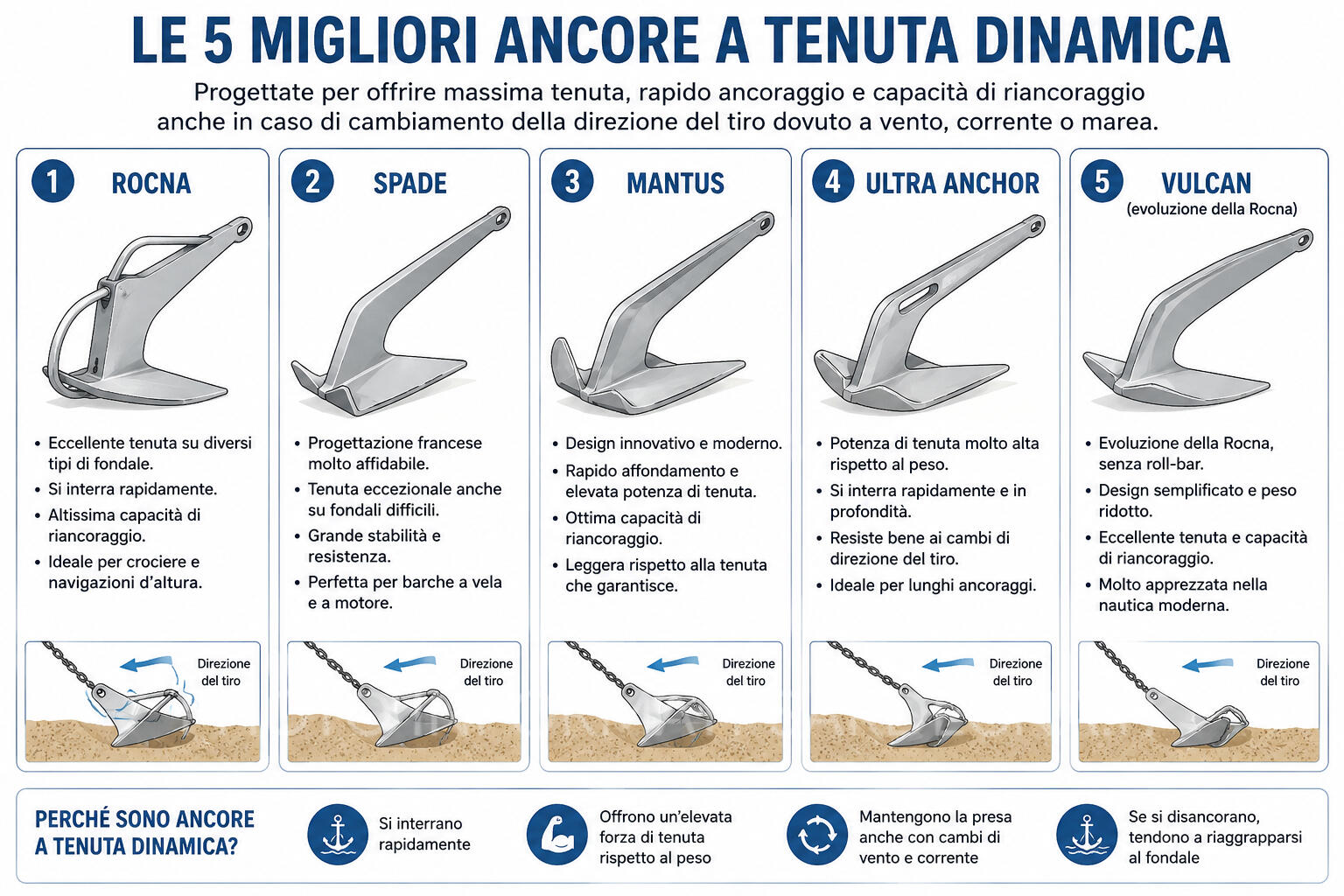 Ancore a tenuta dinamica