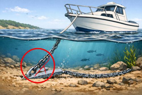 Angolo di trazione del calumo