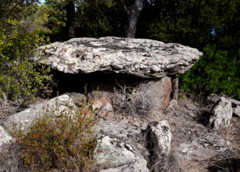 Dolmen di Motorra, Dorgali. La struttura