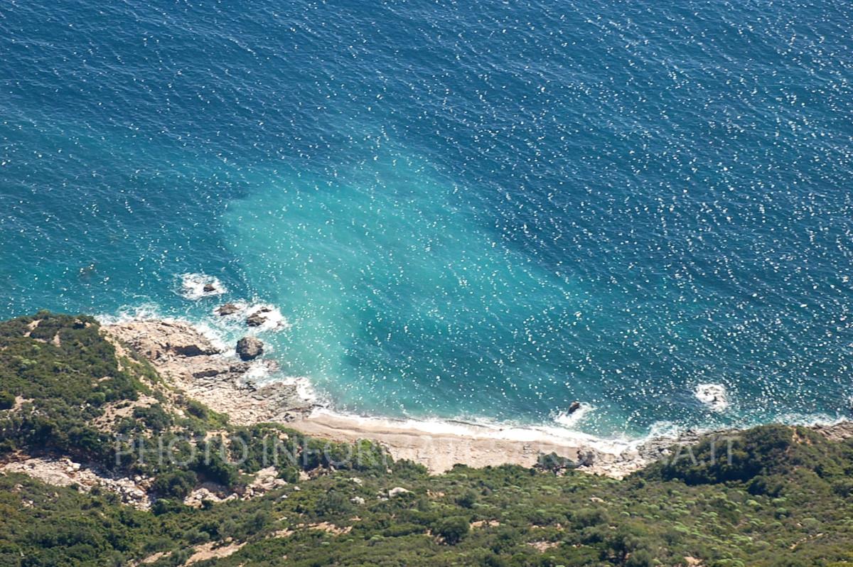 Paesaggio sul Golfo di Orosei da Punta Giradili