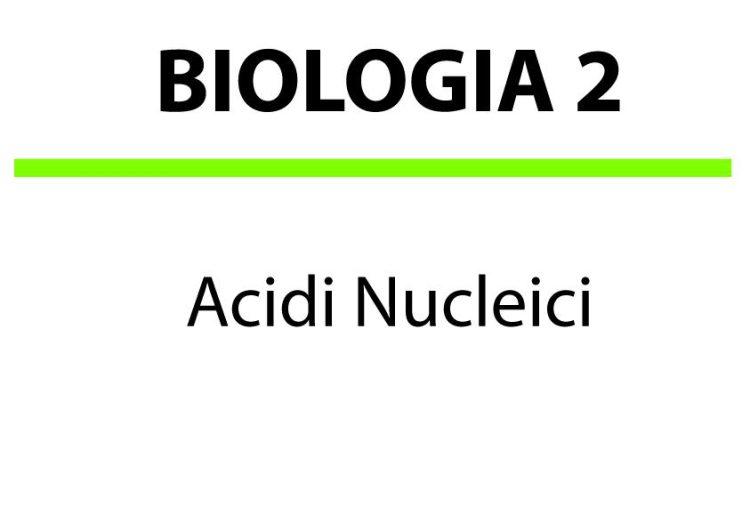 Acidi nucleici