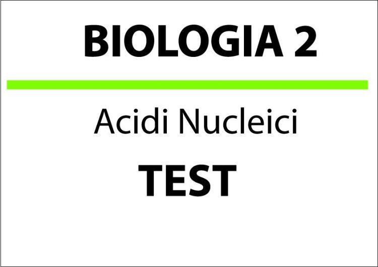 Acidi nucleici – Test