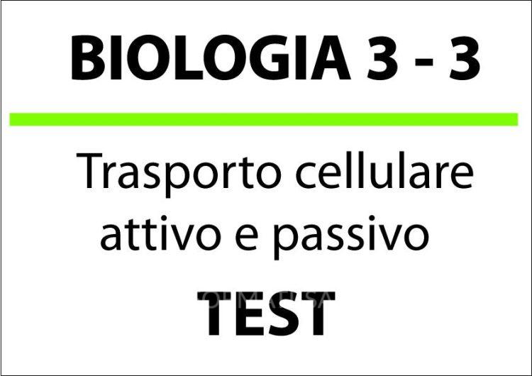 Trasporto cellulare, test