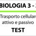 Trasporto cellulare, test