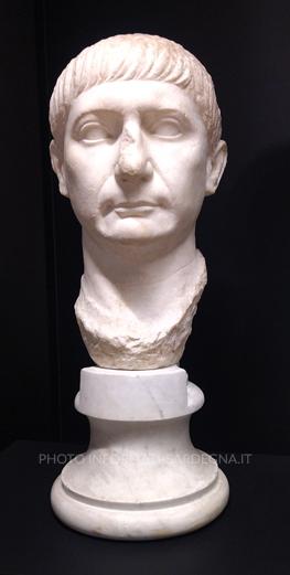 Busto romano - Museo archeologico di Cagliari