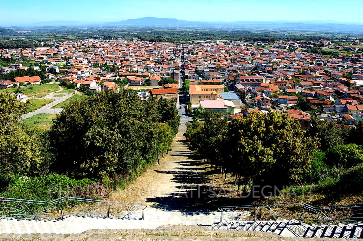 Scalinata di San Simeone. Gonnosfanadiga