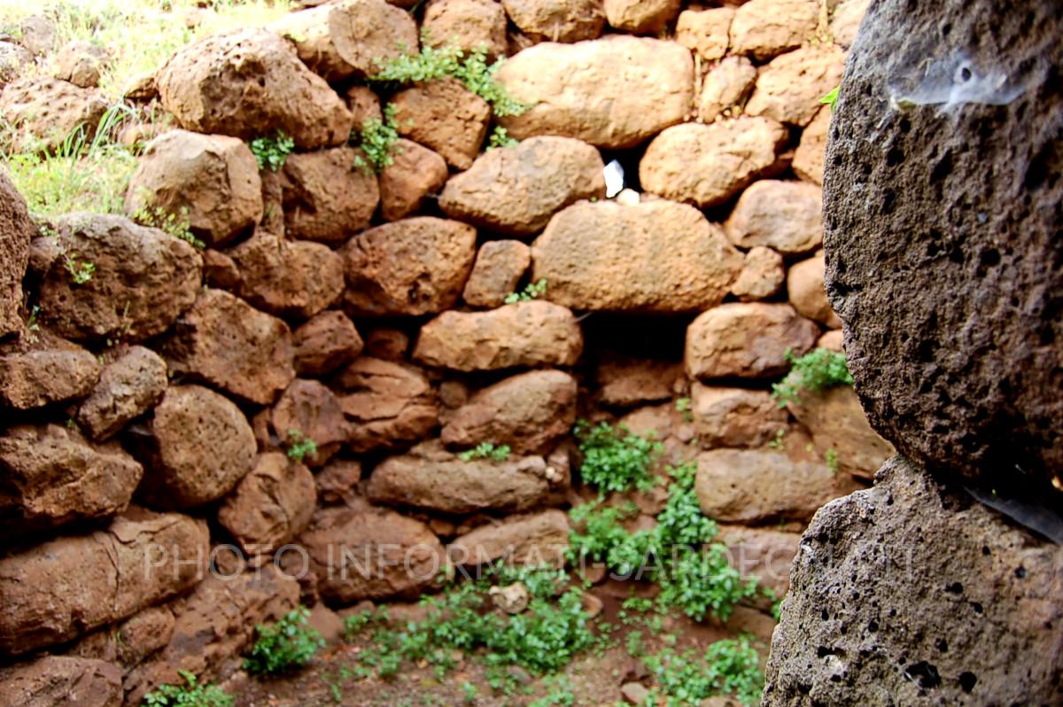 Interno di una capanna nuragica