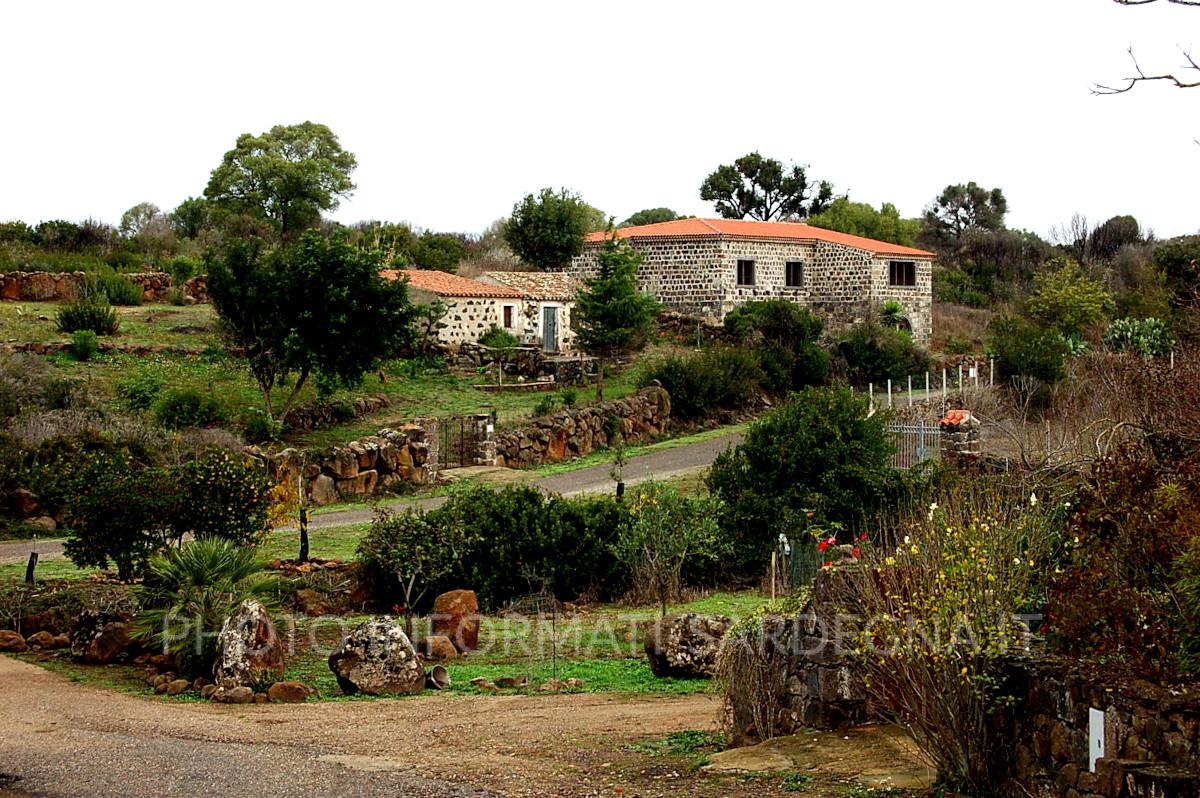 L'area verde attorno al Novenario di Santa Maria di Trempu