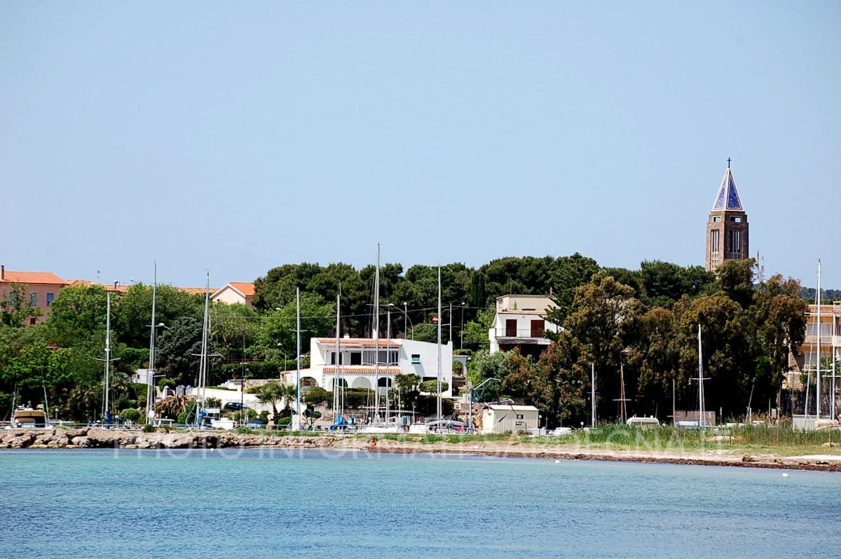 La cittadina vista dal mare 