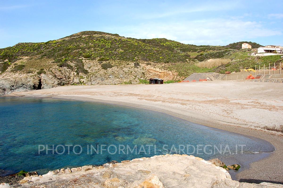 Spiaggia centrale dell'Argentiera, Sassari