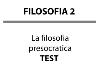 Filosofia presocratica: domande per ripassare