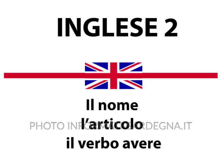 Nome singolare e plurale, articoli e verbo avere in inglese