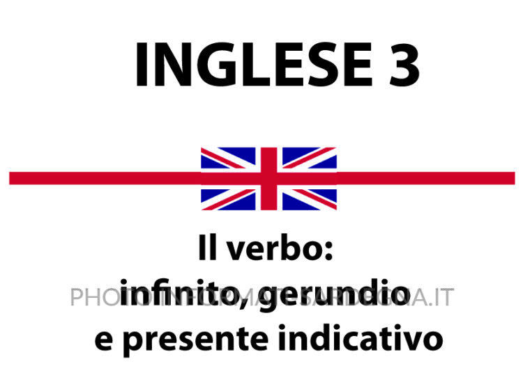 Il verbo in inglese