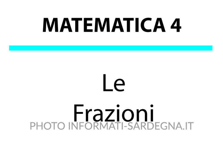 Frazioni