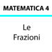 Frazioni