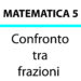 Confronto tra frazioni