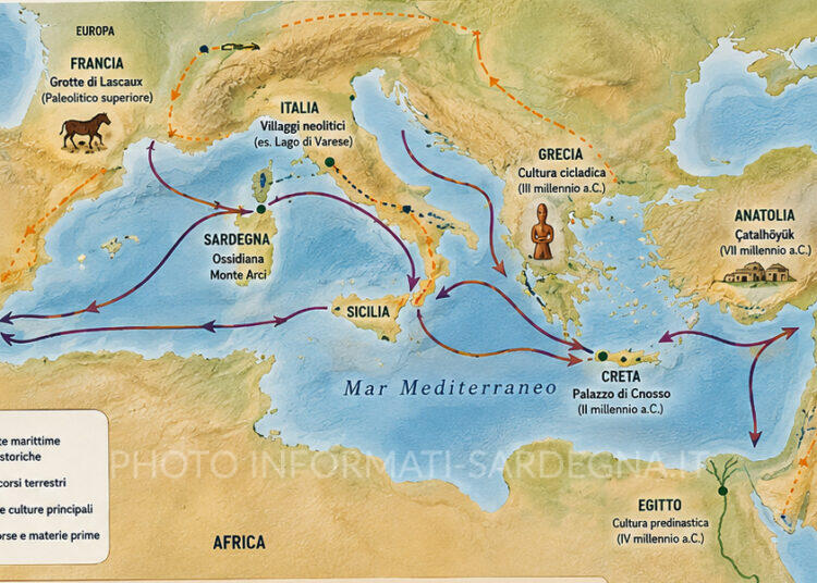 L’ossidiana nel Mediterraneo