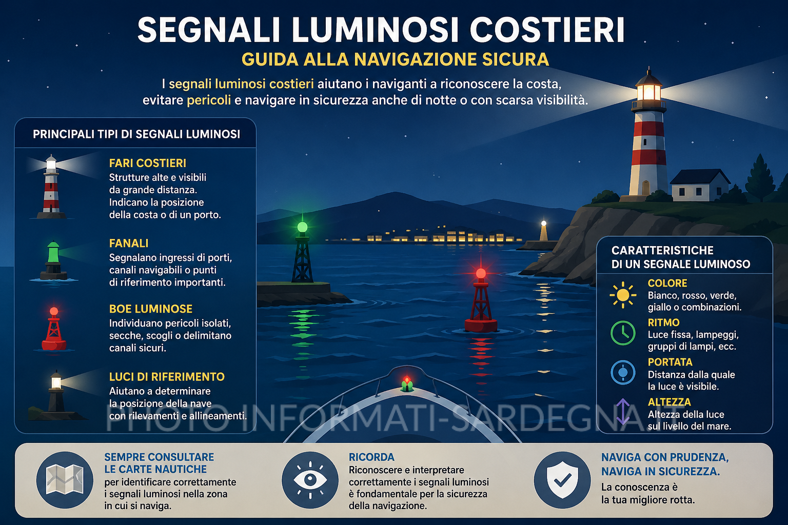 Segnali luminosi costieri