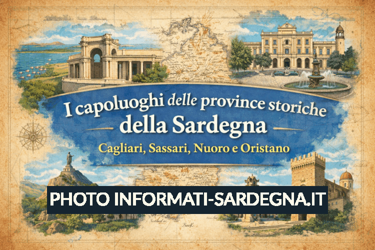 capoluoghi delle province storiche della Sardegna