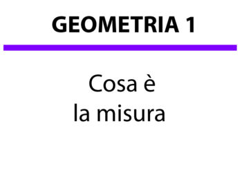 Cosa è la Misura