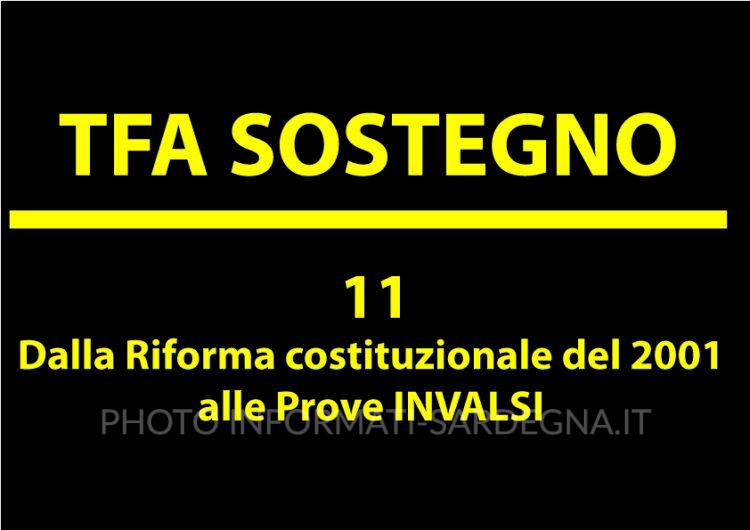 Dalla riforma del 2001 alle INVALSI