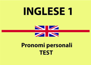 Test pronomi personali in inglese