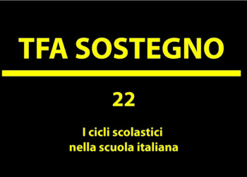 Cicli scolastici nella scuola italiana