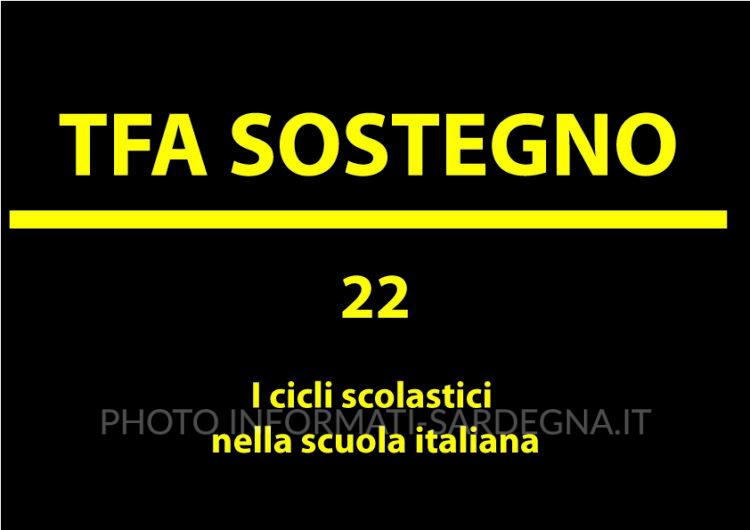 Cicli scolastici nella scuola italiana