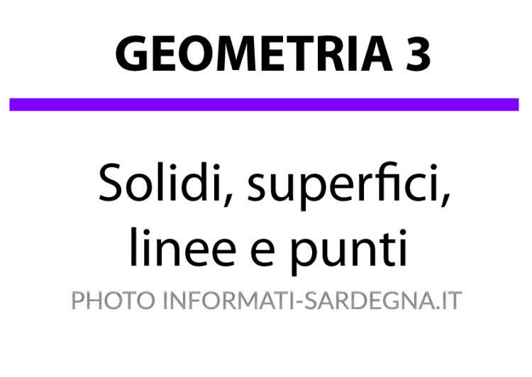 Elementi della geometria