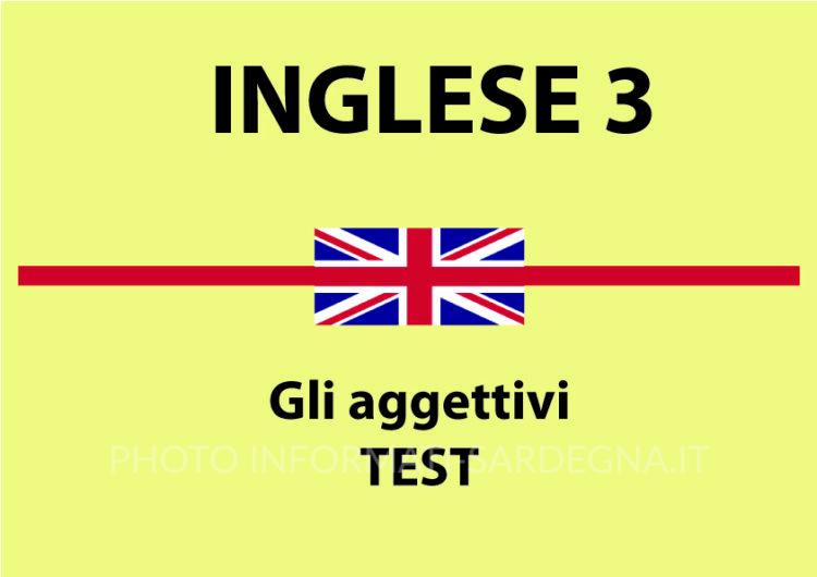 Aggettivi in inglese test